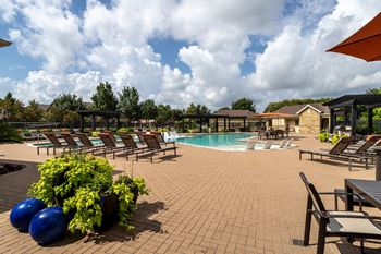 Pool area at Grand Villas at Cinco Ranch, Texas, 77494